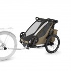Thule Chariot Cross 2 (vienvietis) chaki 10201036